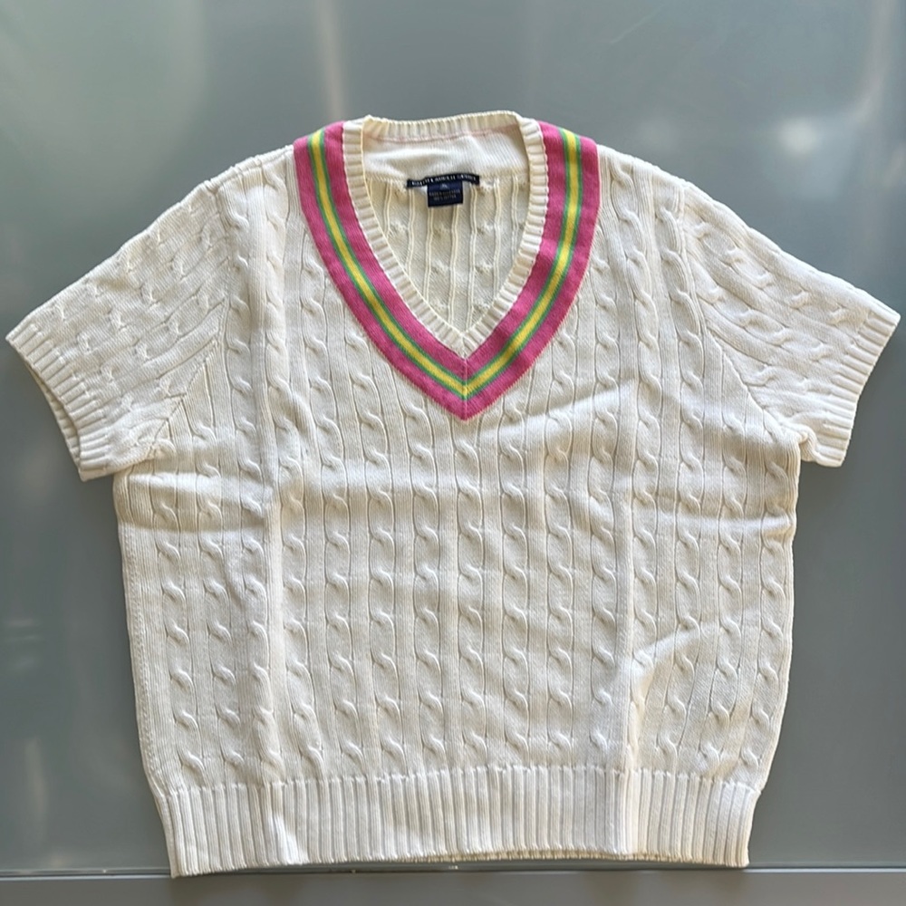 Ralph Lauren Sport cable-knit V-neck